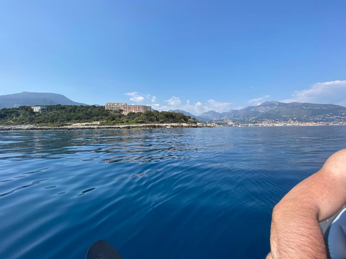 Cosy 2 pièces, résidence en front de mer, Roquebrune Cap Martin Extérieur photo